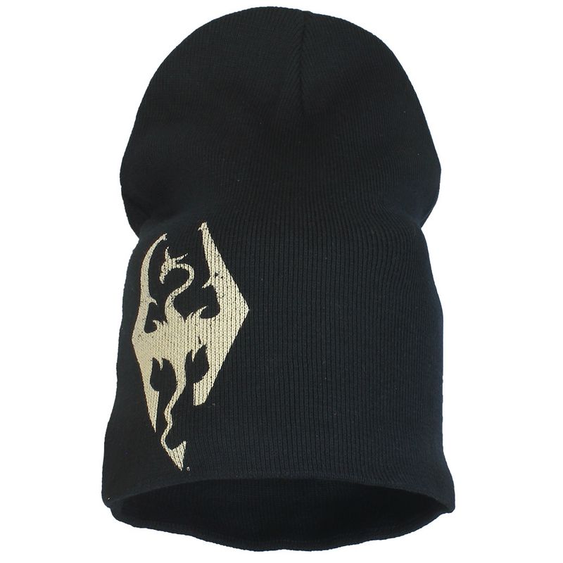 The Elder Scrolls V: Skyrim Dragon Logo Long Beanie Hat