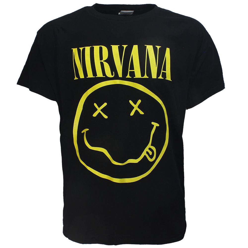 Nirvana Yellow Smiley T-Shirt