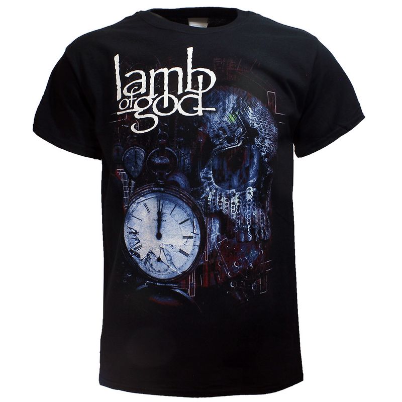 Lamb Of God Circuitry Skull T-Shirt