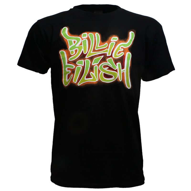 Billie Eilish Neon Graffiti T-Shirt