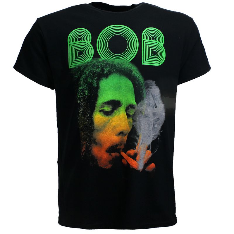 Bob Marley Smoking Da Herb T-Shirt