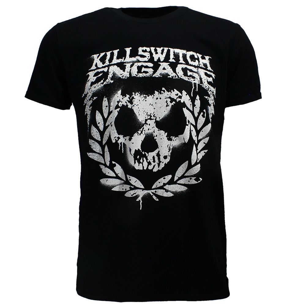 Killswitch Engage Skull Spray Paint T-Shirt