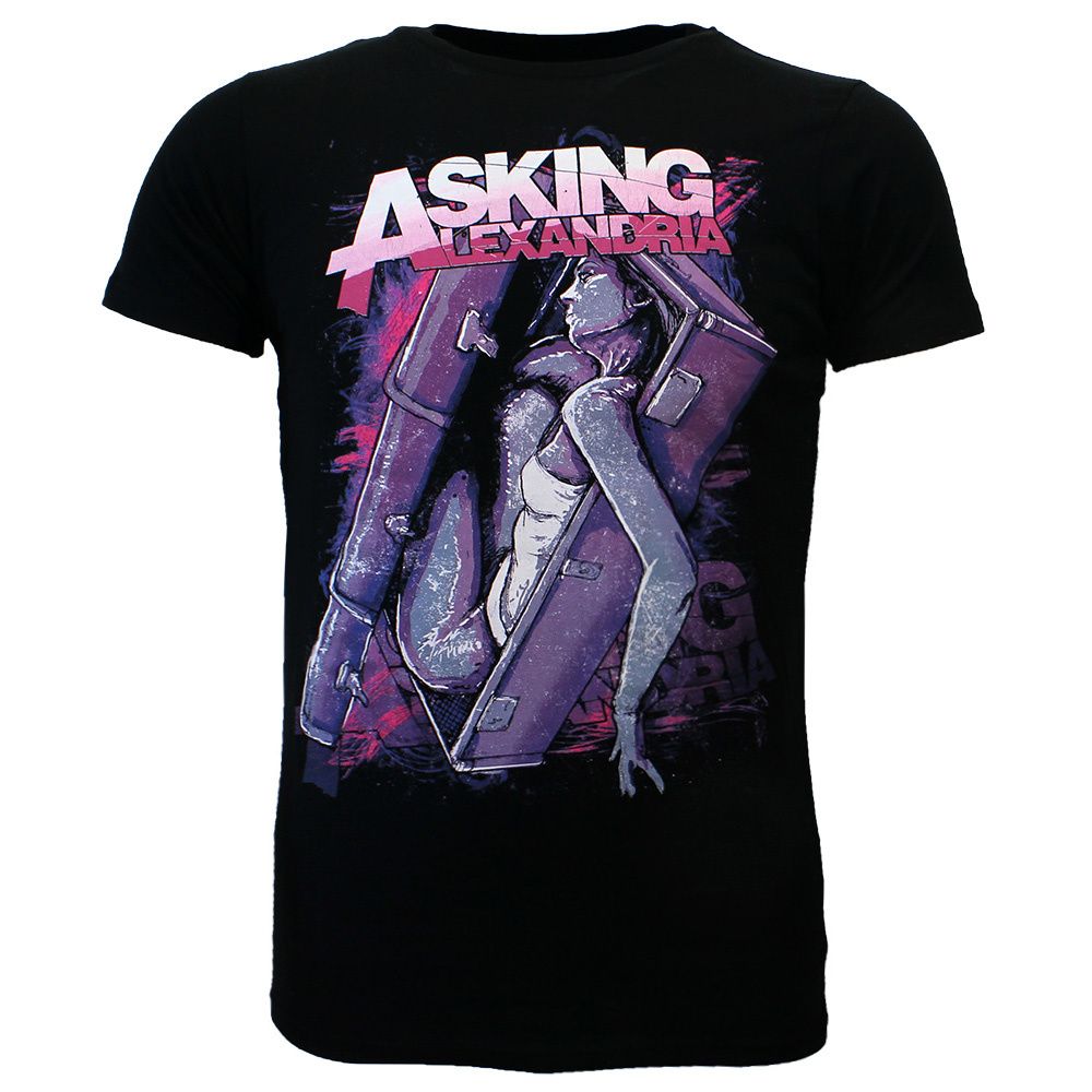 Asking Alexandria Coffin Girl Band T-Shirt