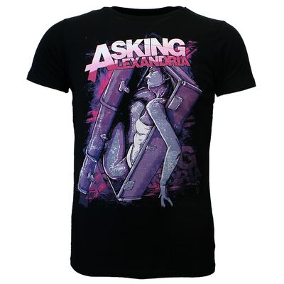 Asking Alexandria Coffin Girl Band T-Shirt