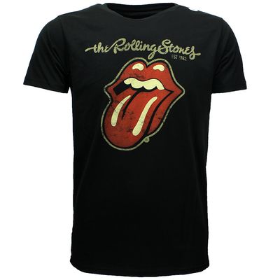 The Rolling Stones Plastered Tongue T-Shirt