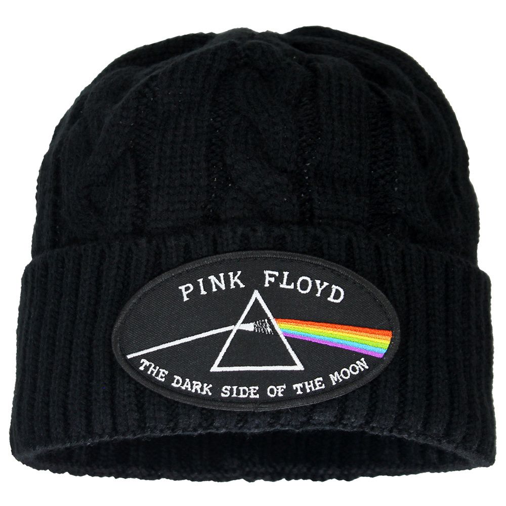 Pink Floyd The Dark Side Of The Moon Cable Knit Hat