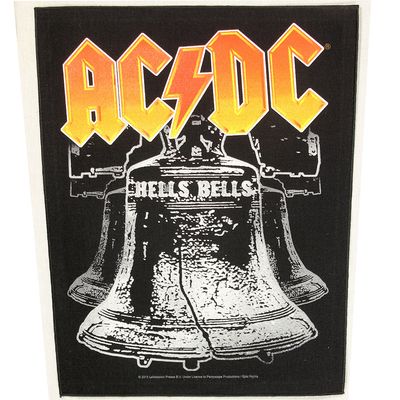 AC/DC Hells Bells Design Large Backpatch