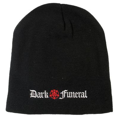 Dark Funeral Logo Beanie Hat Black