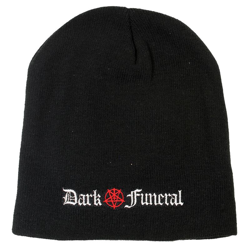 Dark Funeral Logo Beanie Hat Black