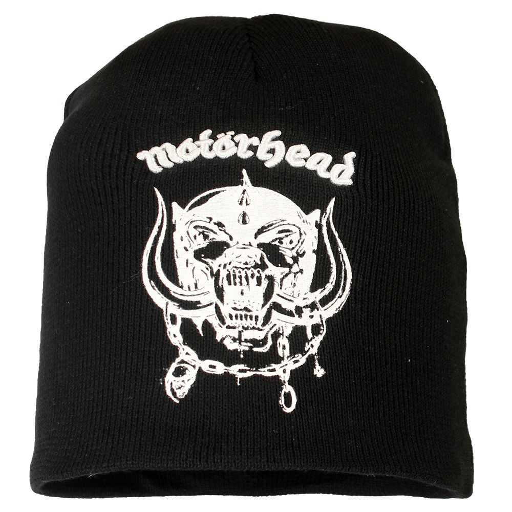 Motorhead Warpig Band Logo Beanie Hat