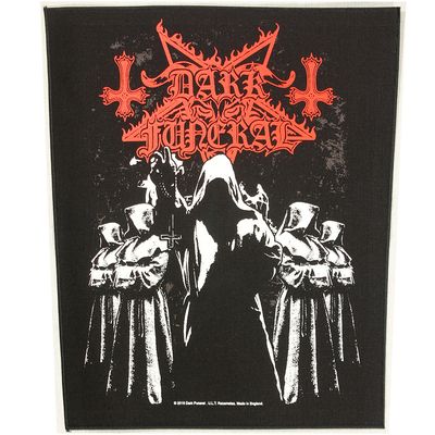 Dark Funeral Shadow Monks Design Large Backpatch