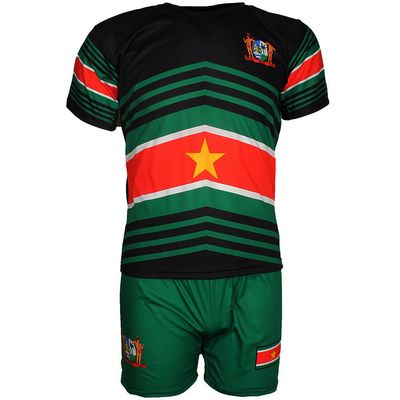 Surinam Techno Style Football Kit Set T-Shirt + Shorts