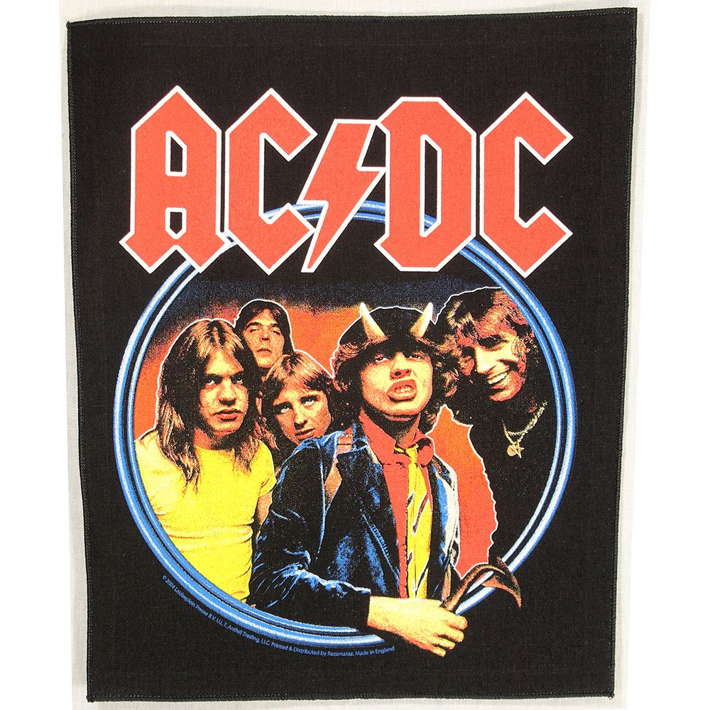 AC/DC Highway To Hell Design Large Backpatch
