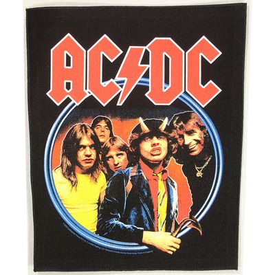 AC/DC Highway To Hell Design Large Backpatch