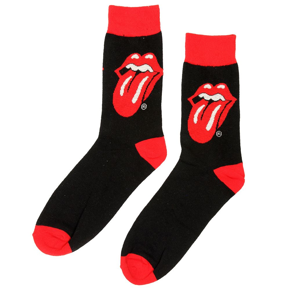 The Rolling Stones Tongue and Lips Logo Socks