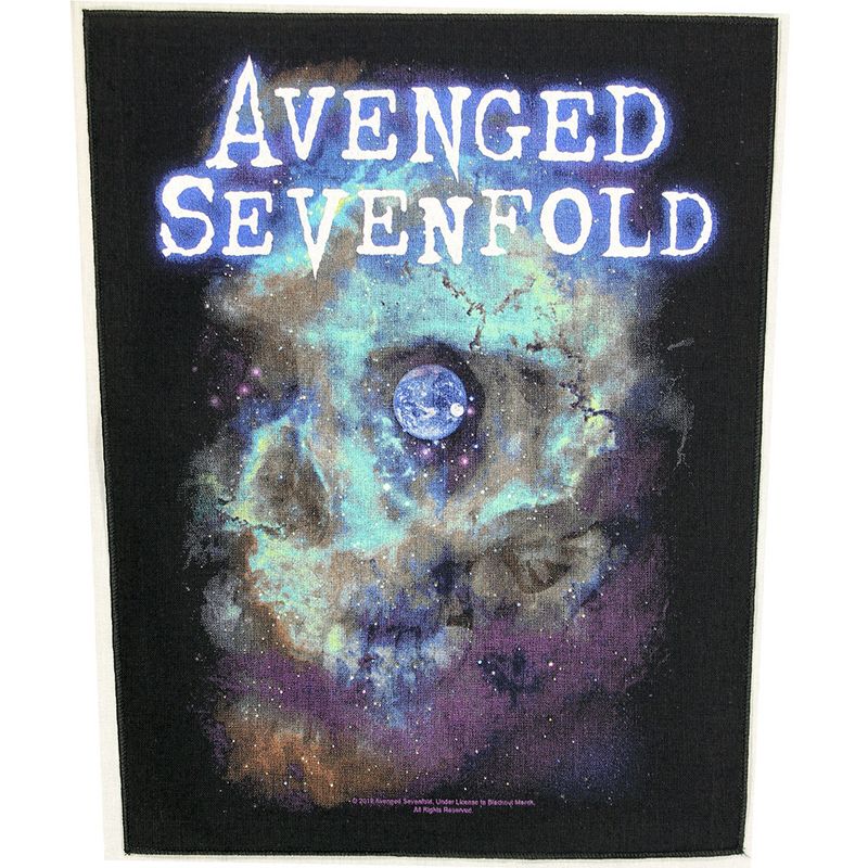 Avenged Sevenfold Nebula Design Large Backpatch
