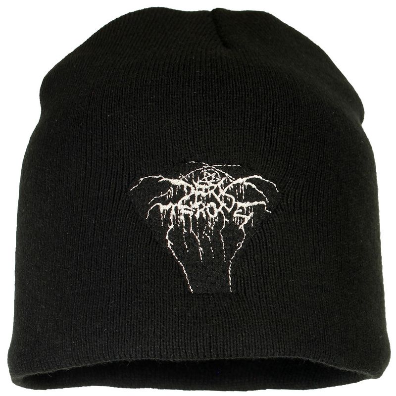 Darkthrone Logo Beanie Hat Black