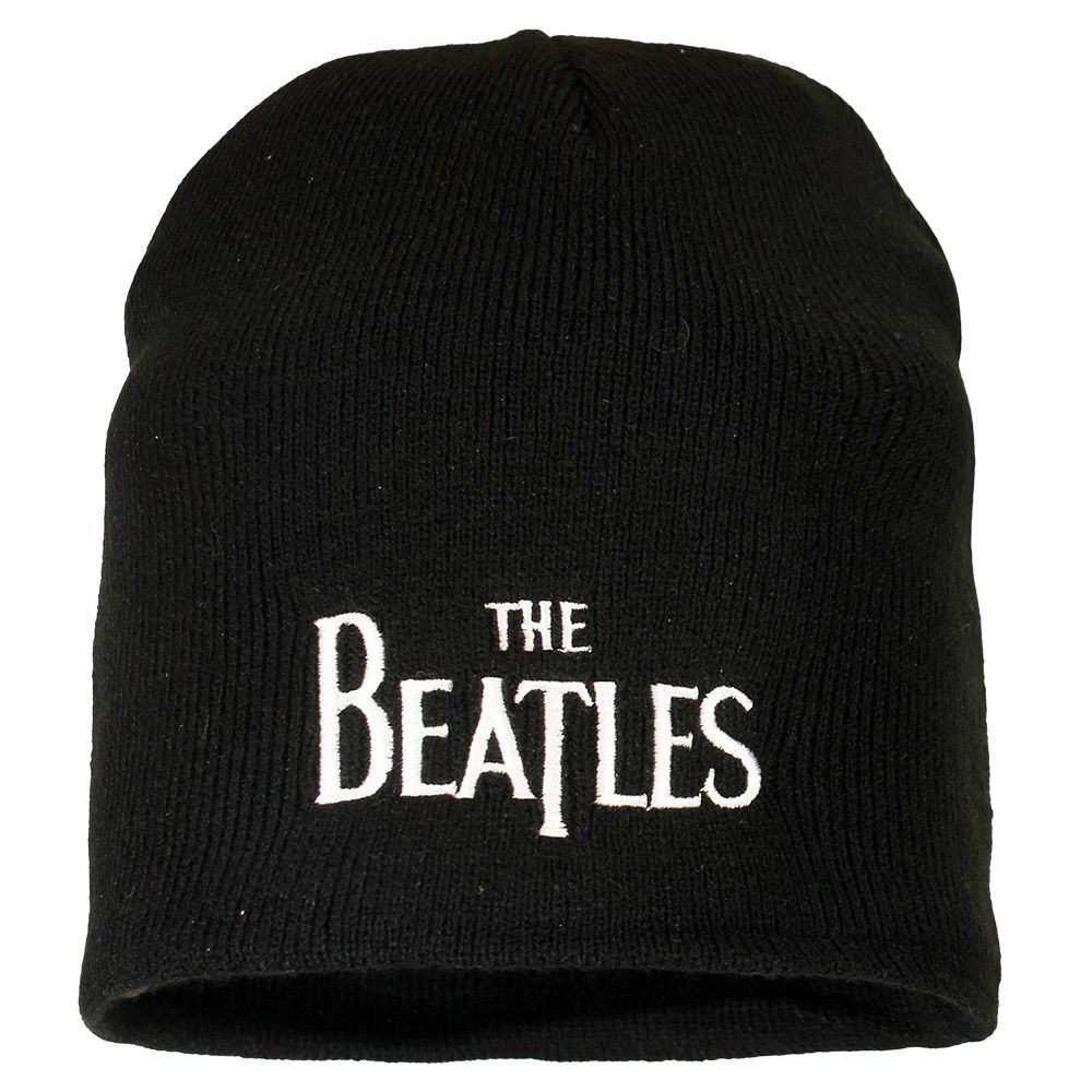The Beatles Band Logo Beanie Hat