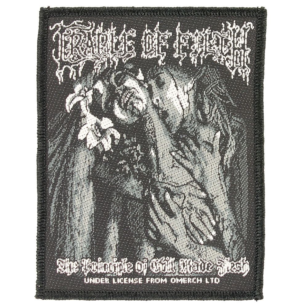 Cradle Of Filth Principle of Evil Made Flesh Logo Standard Woven Patch Emblem