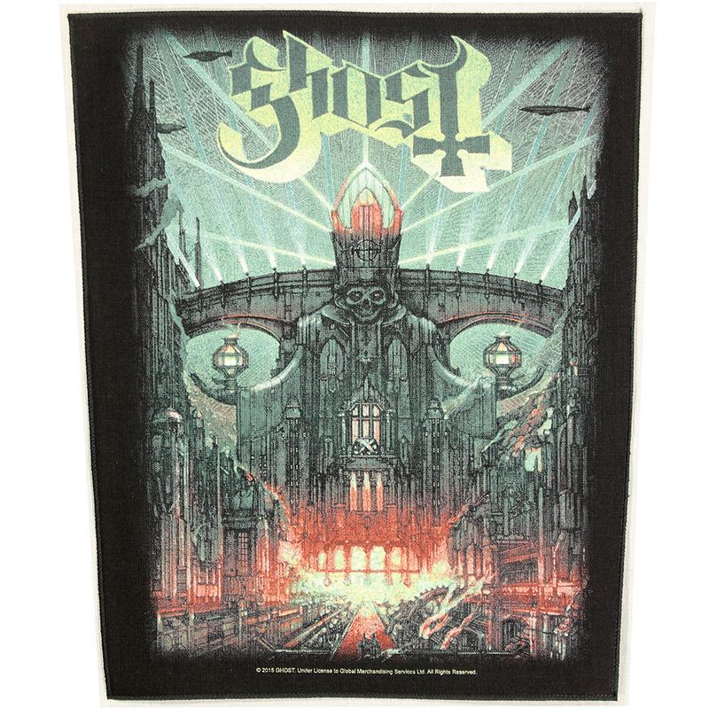 Ghost Meliora Design Large Backpatch
