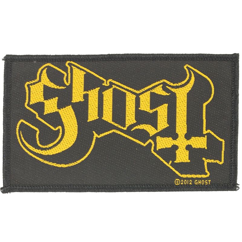Ghost Classic Logo Standard Woven Patch Emblem