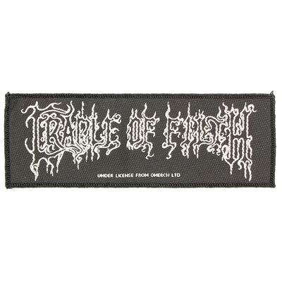 Cradle Of Filth Classic Logo Standard Woven Patch Emblem