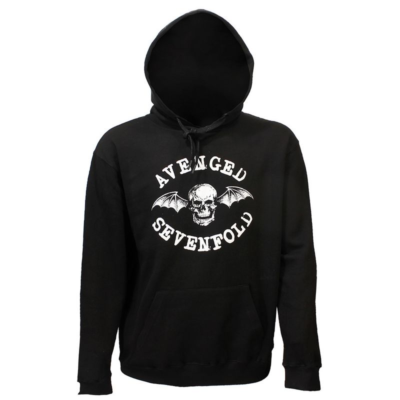 Avenged Sevenfold Death Bat Logo Hoodie Pullover Sweater