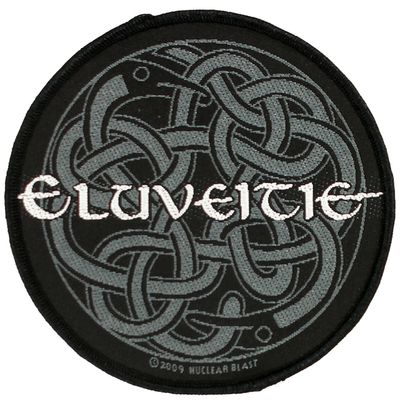 Eluveitie Celtic Knot Logo Standard Woven Patch Emblem