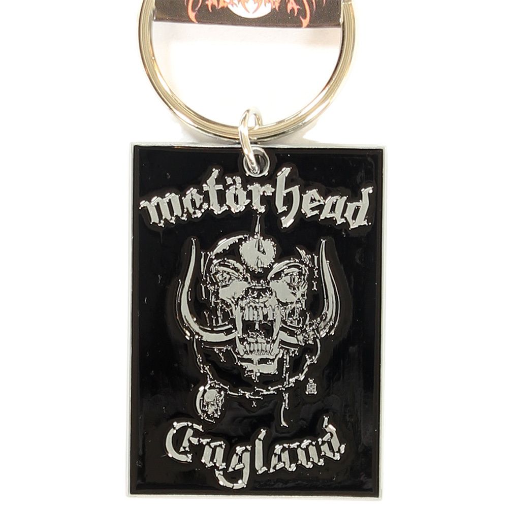 Motorhead War Pig Metal Enamel Fill-In Logo Keychain