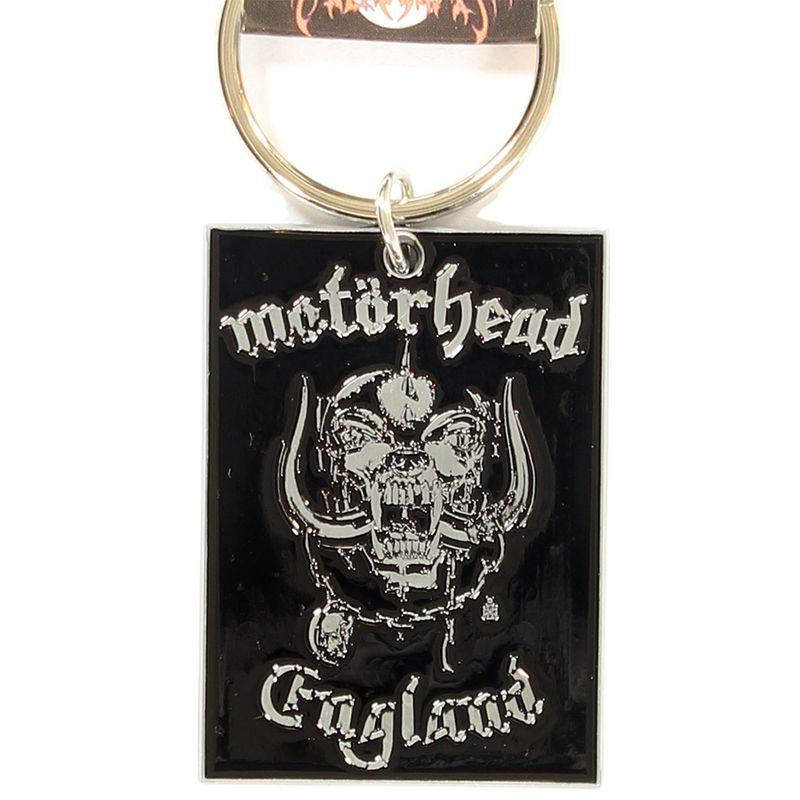 Motorhead War Pig Metal Enamel Fill-In Logo Keychain