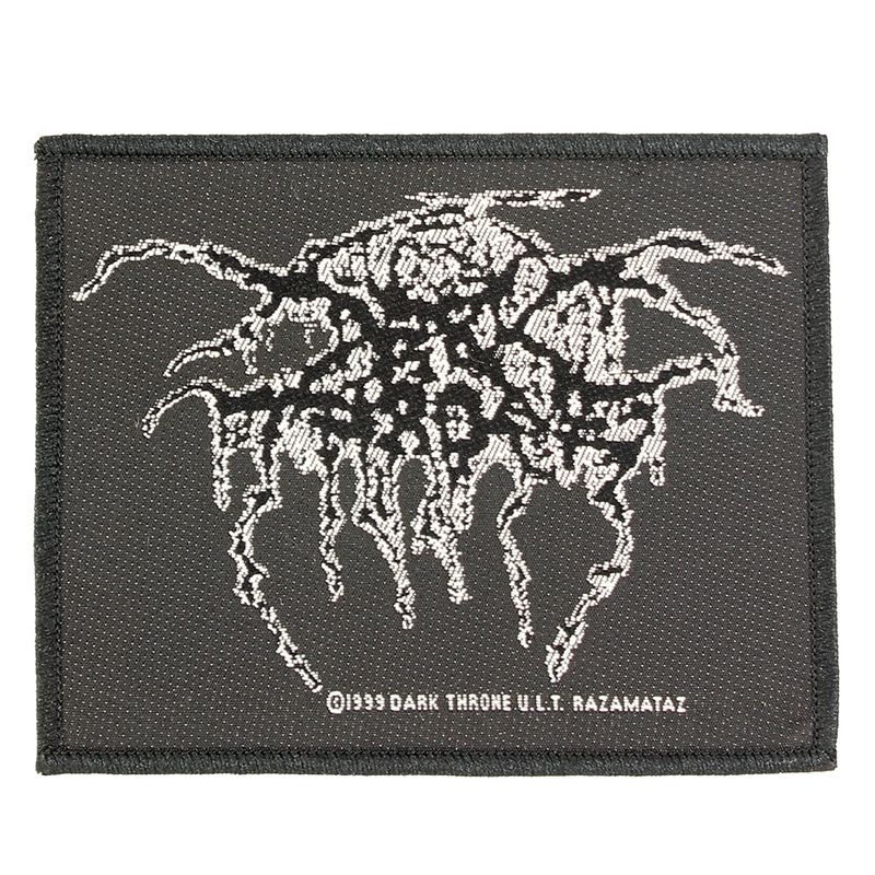 Darkthrone Lurex Logo Standard Woven Patch Emblem
