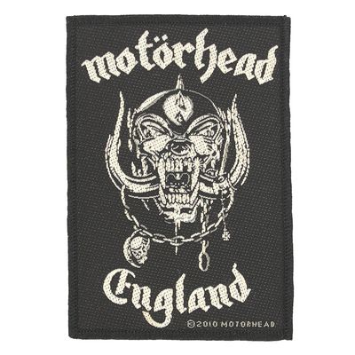 Motorhead England Classic War-Pig Logo Standard Woven Patch Emblem
