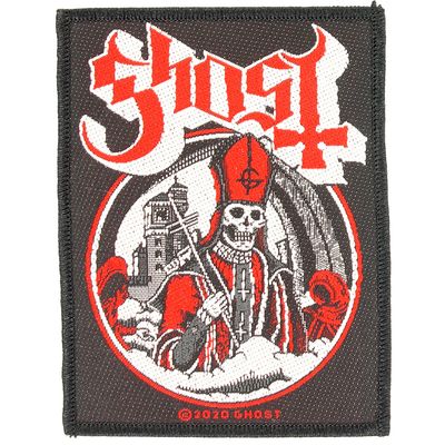 Ghost Secular Haze Logo Standard Woven Patch Emblem