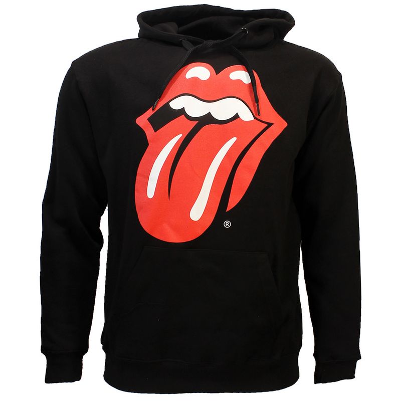 The Rolling Stones Tongue and Lips Logo Hoodie Pullover Sweater