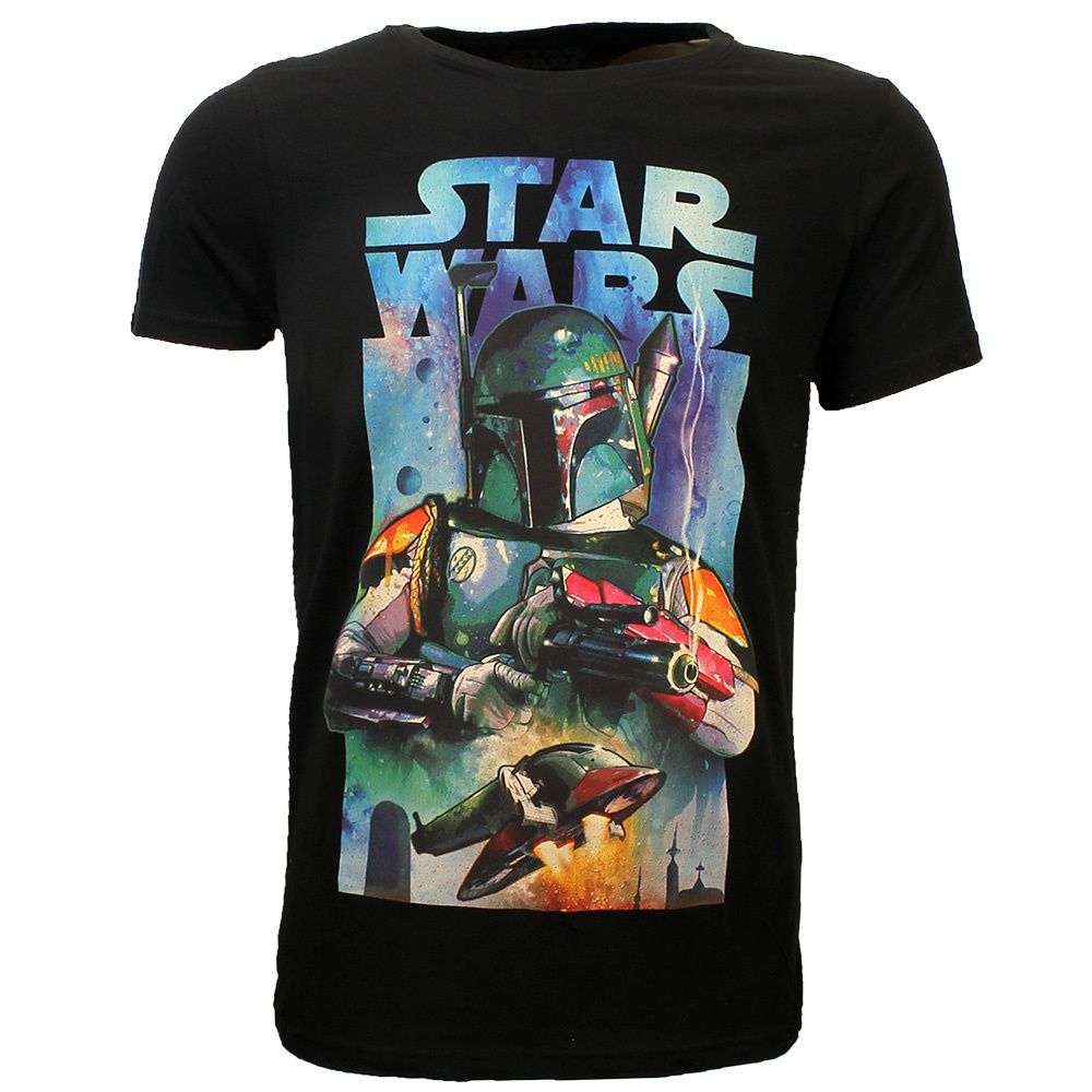 Star Wars Vintage Poster Boba Fett T-Shirt