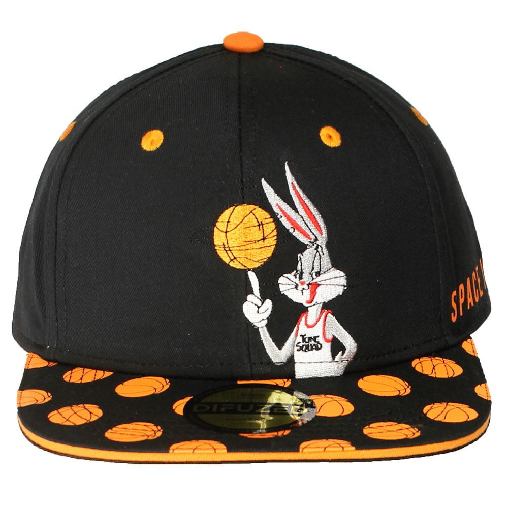 Looney Tunes Space jam Bugs Bunny Snapback Cap Black