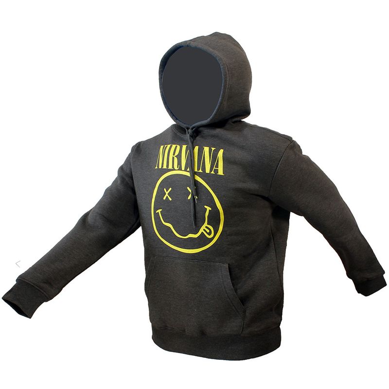 Nirvana Classic Smiley Logo Kapuzenpullover