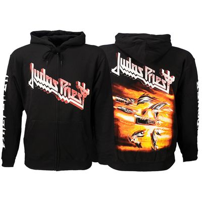Judas Priest Firepower Zipper Hoodie Sweater Jacket
