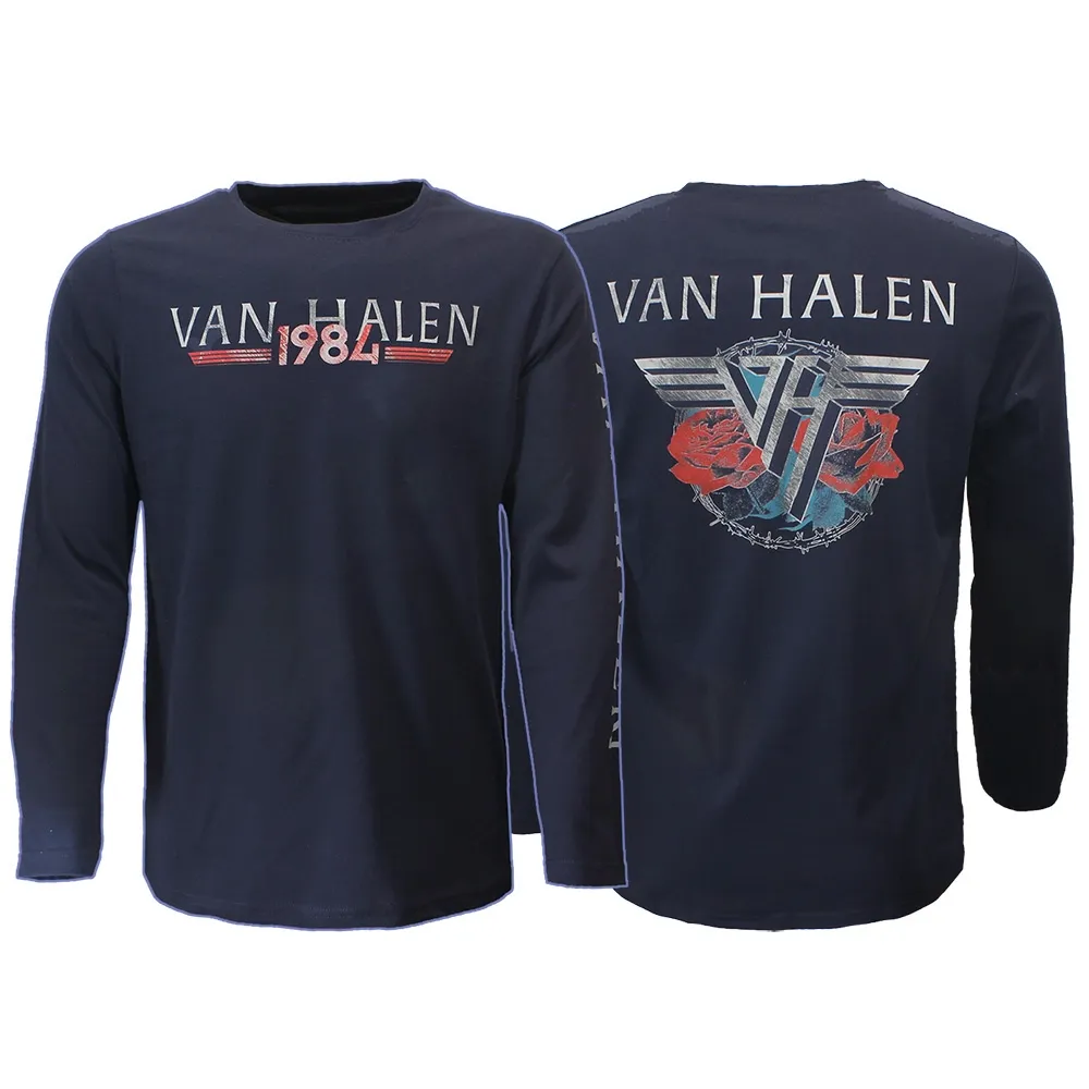 Van Halen Tour 1984 Longsleeve T-Shirt