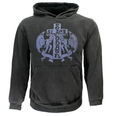 Black Sabbath Angels Cross Pullover Hoodie