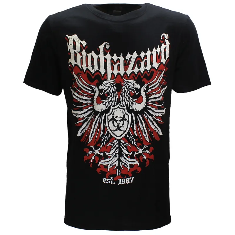 T-Shirt mit Biohazard-Wappen