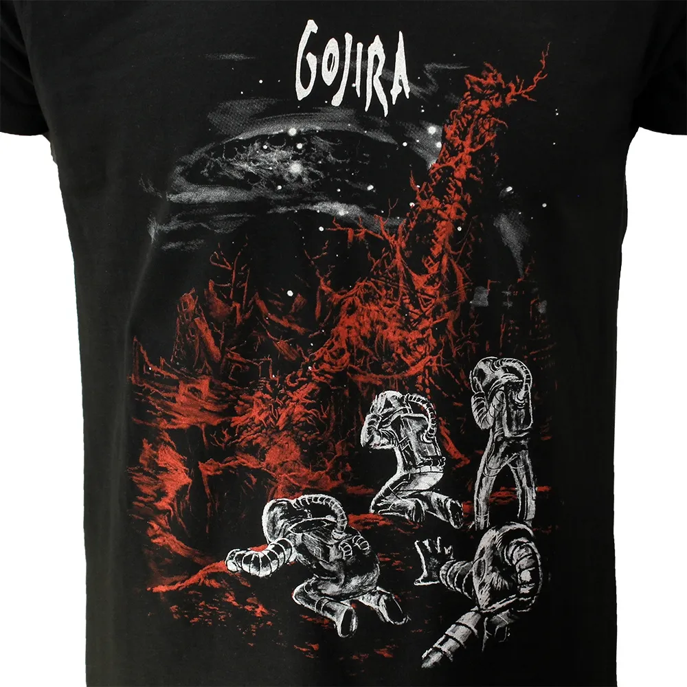 Gojira Eiffel Falls T-Shirt - Official Merchandise