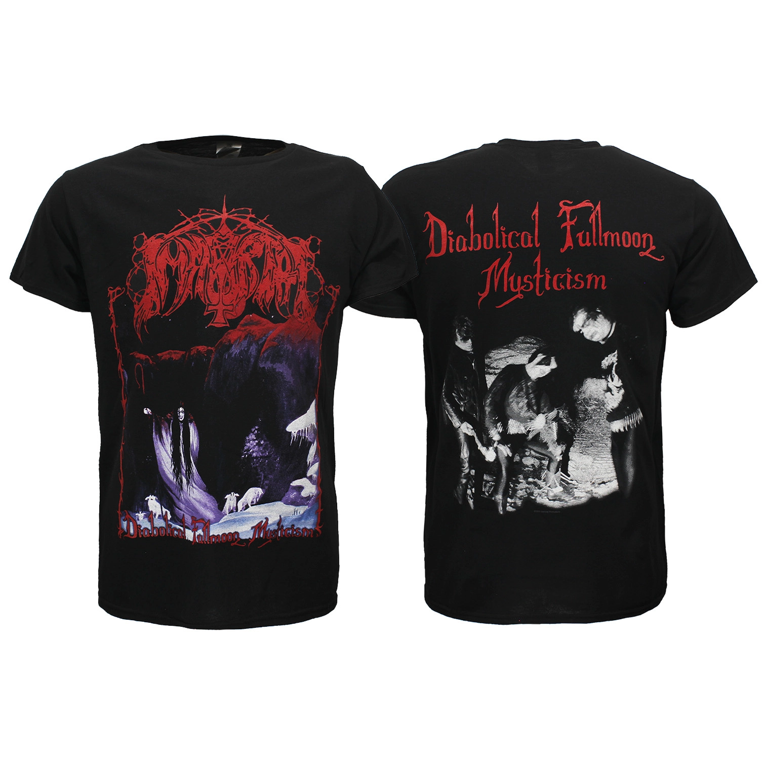Immortal Diabolical Fullmoon Mysticism T-Shirt - Official Merchandise