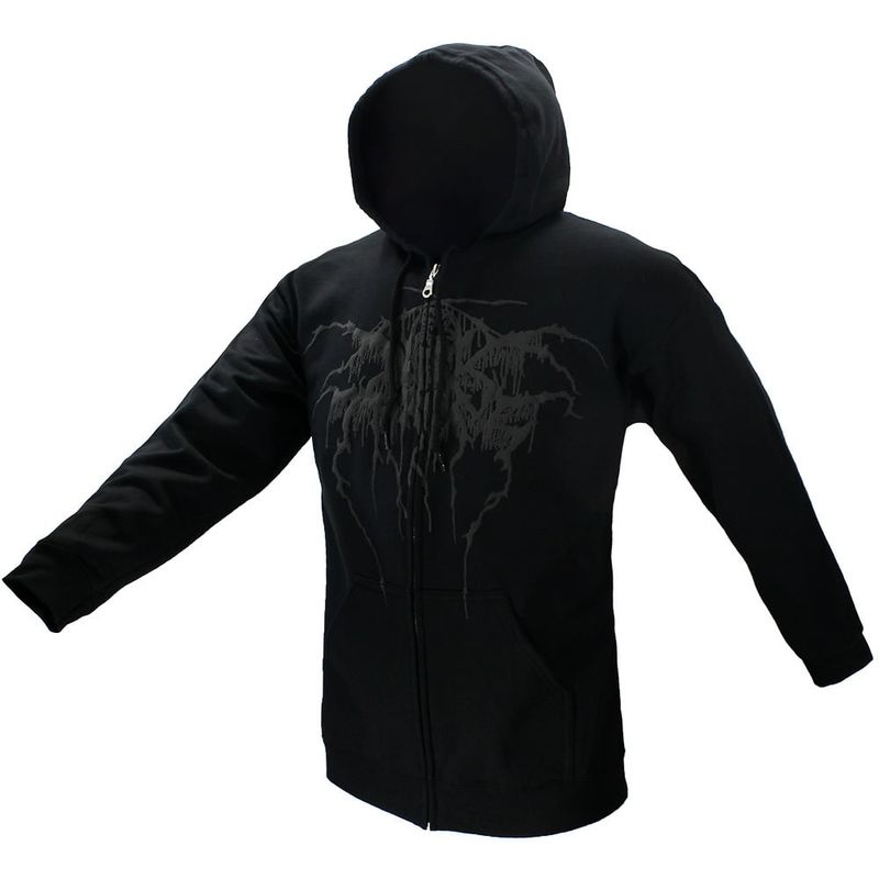 Darkthrone True Norwegian Black Metal Zipper Hoodie Vest