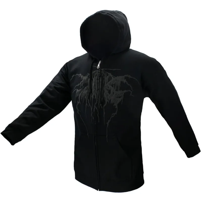 Darkthrone True Norwegian Black Metal Zipper Hoodie Vest