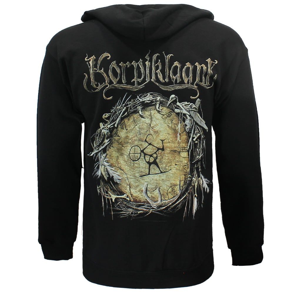 Korpiklaani Rankarumpu Album Zipper Hoodie Vest