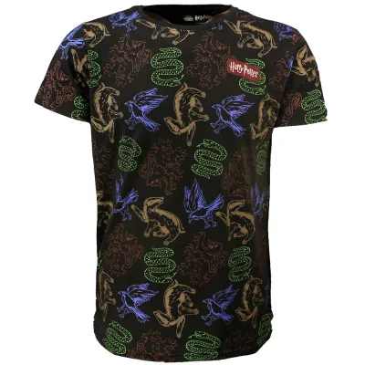 Harry Potter Wizards Unite House Animals T-Shirt
