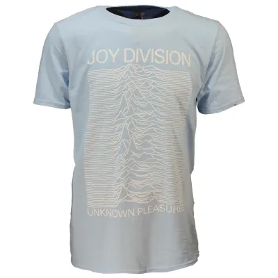 Joy Division Unknown Pleasures Blue T-Shirt