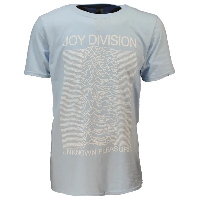 Joy Division Unknown Pleasures Blue T-Shirt