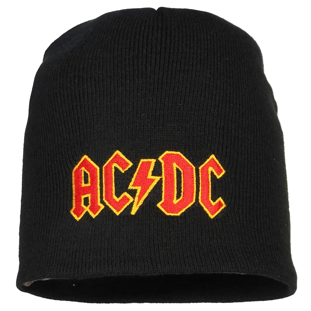 Beanie-Mütze mit AC/DC-Logo